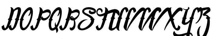 LafayetScripts-Medium Font UPPERCASE
