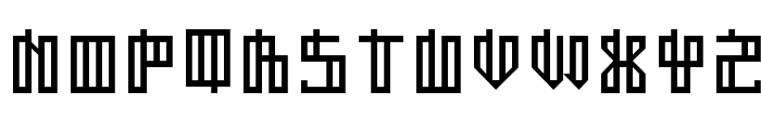 Lain Regular Font UPPERCASE