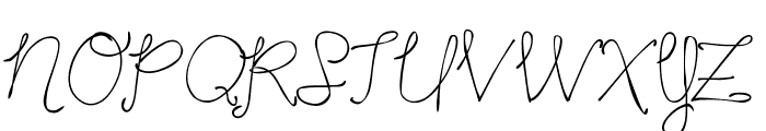 LavenderSweetOrange Font UPPERCASE