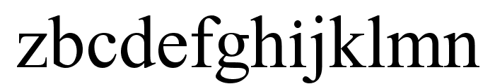 Lazuri ATHLETIC Font LOWERCASE