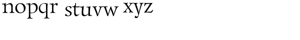 Lazurski Font LOWERCASE