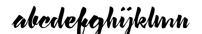 lavomatic  script Font LOWERCASE