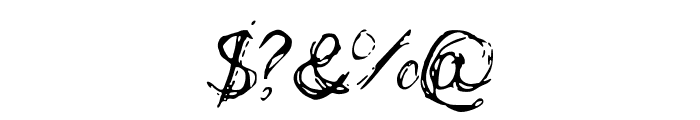 LCScribbles Font OTHER CHARS