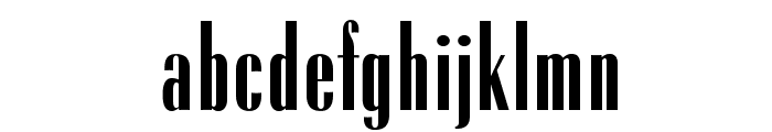 LESterOpti-Condensed Font LOWERCASE