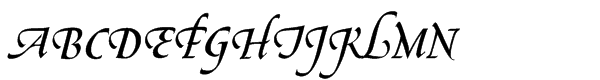 Le Griffe™ Std Font UPPERCASE