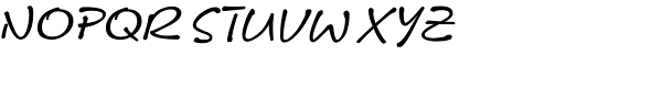Le Obelix EF Font LOWERCASE