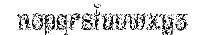 Leafy glade Font LOWERCASE