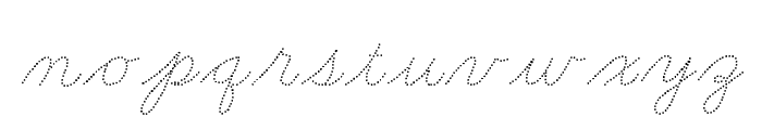 Learning Curve Dashed BV Font LOWERCASE