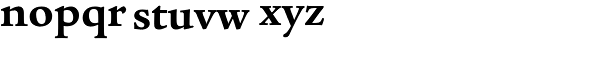 Legacy Serif Std-Bold Font LOWERCASE