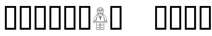 Legothick Font LOWERCASE