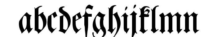 Leibniz-Fraktur Font LOWERCASE