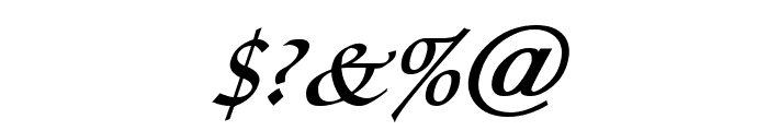 Lekhana Bold Italic Font OTHER CHARS