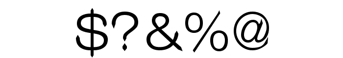 Leo Arrow Sans Serif Font OTHER CHARS