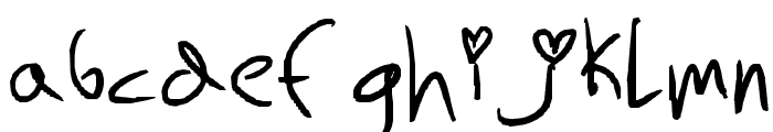 Leronah Font LOWERCASE