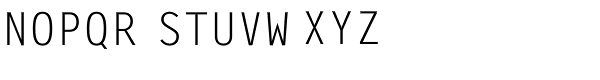 Letter Gothic Std Regular Font UPPERCASE