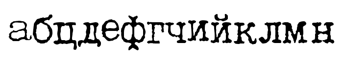 LetteraTrentadue Translit Font LOWERCASE