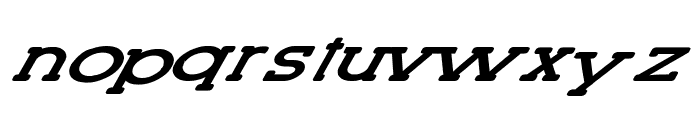 Lettering Set New Italic Font LOWERCASE