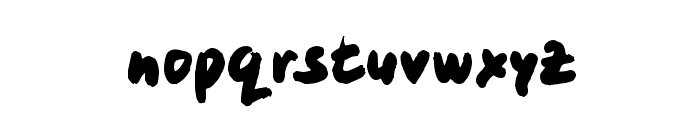 LeviMarker Font LOWERCASE