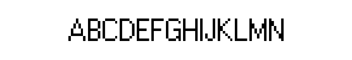 LeviWindows Font UPPERCASE