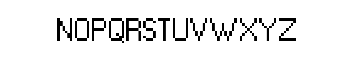LeviWindows Font UPPERCASE