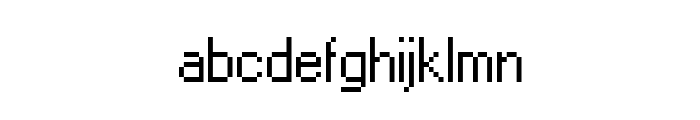 LeviWindows Font LOWERCASE