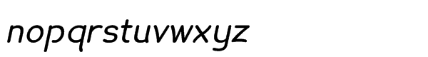 Lexia Std Italic Font LOWERCASE