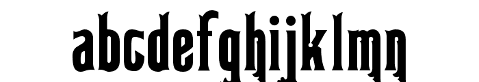 LHF Argentine Solid Font LOWERCASE