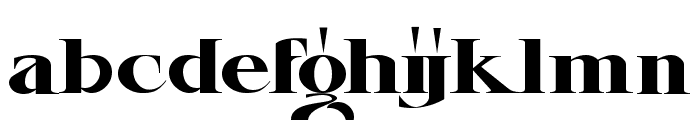 LHF Esoteric New REG Font LOWERCASE