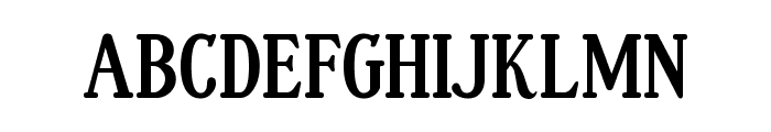 LHF Fairground REG Font LOWERCASE