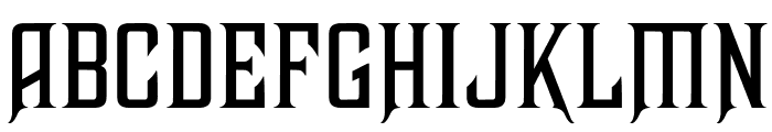 LHF New Visigoth Font LOWERCASE