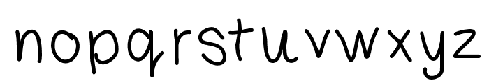 LibbyHand Font LOWERCASE