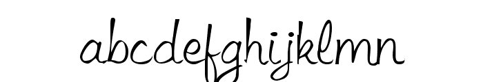 LibbyScript2 Script2:001.001 Font LOWERCASE