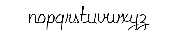 LibbyScript2 Font LOWERCASE