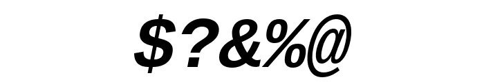 Liberation Mono Bold Italic Font OTHER CHARS