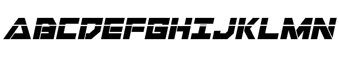 Liberty Island Laser Italic Sample