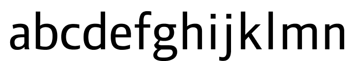 Liberty Sans Regular Font LOWERCASE