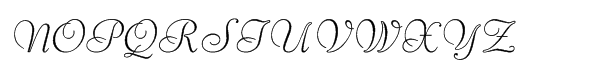 Liberty Script Std Regular Font UPPERCASE
