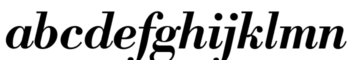 Libre Bodoni Bold Italic Font LOWERCASE