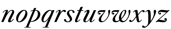 LibreCaslonText-Italic Font LOWERCASE