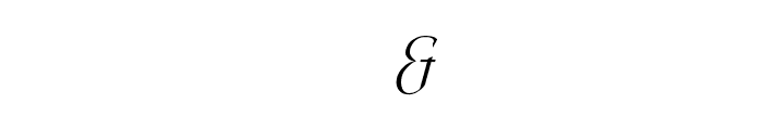 Lichtner Italic Font OTHER CHARS