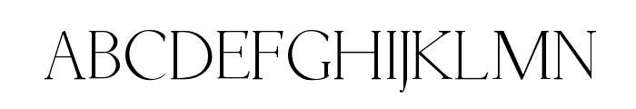 Lichtner Regular Font UPPERCASE