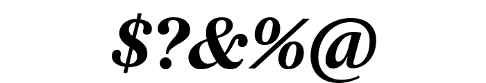 Lido STF CE Bold Italic Font OTHER CHARS