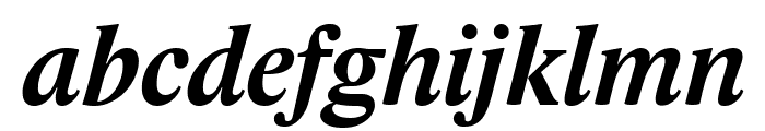 Lido STF CE Bold Italic Font LOWERCASE