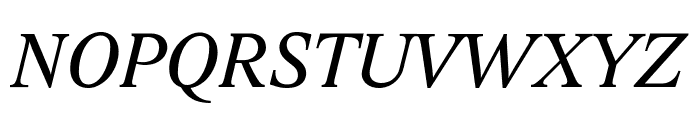Lido STF CE Italic Font UPPERCASE