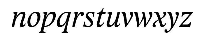 Lido STF CE Italic Font LOWERCASE
