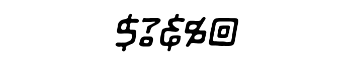 LifeFormBB-Italic Font OTHER CHARS