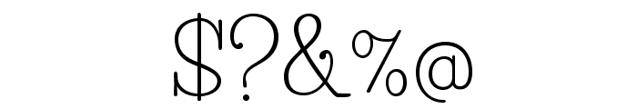 LifeSavers-Regular Font OTHER CHARS