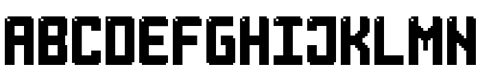 Light Pixel-7 Font UPPERCASE