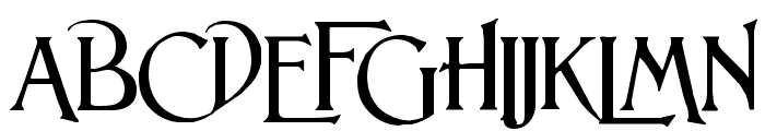 Lightfoot Font UPPERCASE