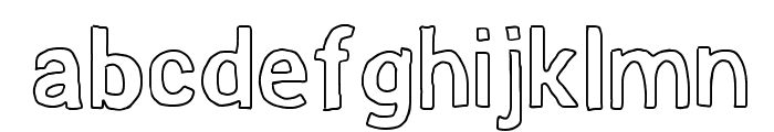 Lighthead Font LOWERCASE